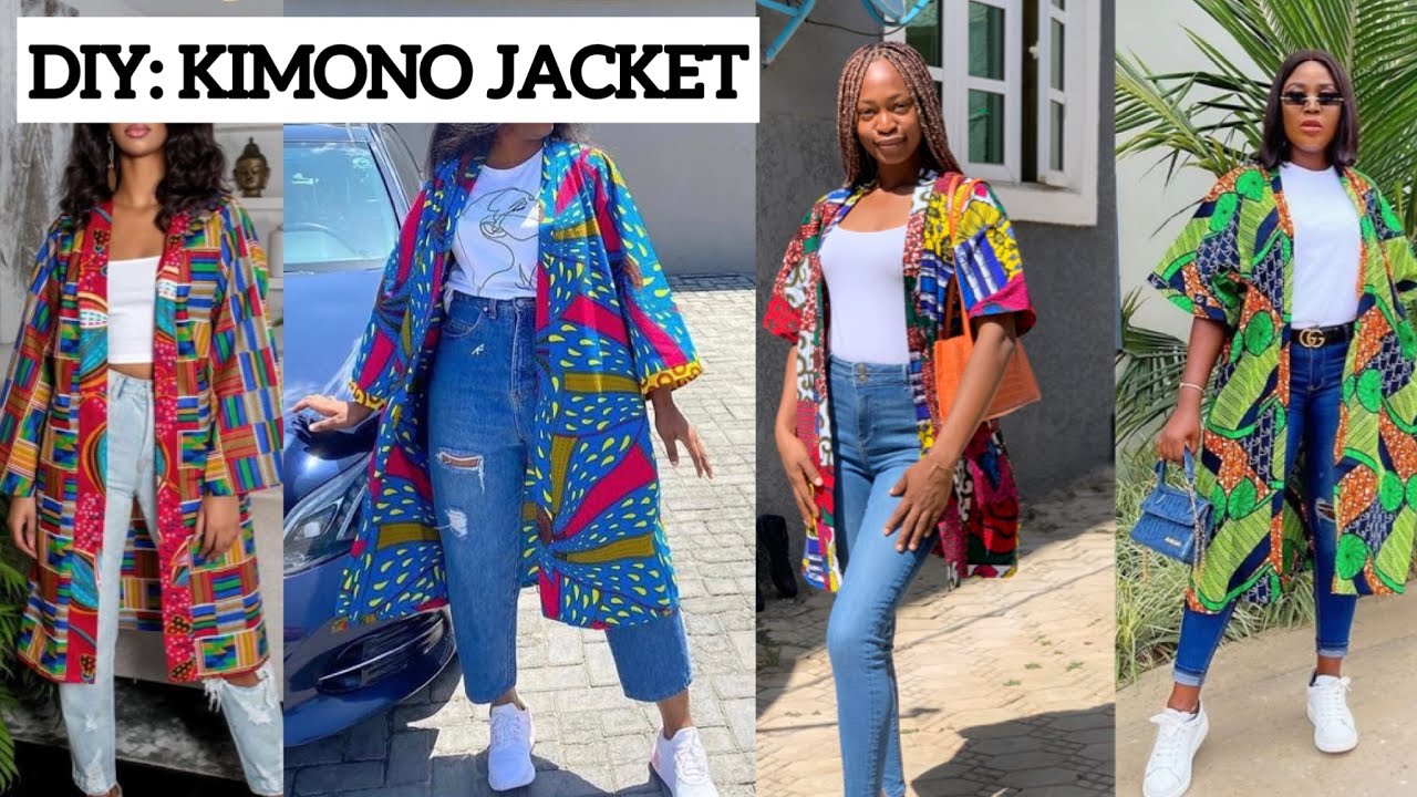 How to Cut and Sew a Simple Kimono Jacket