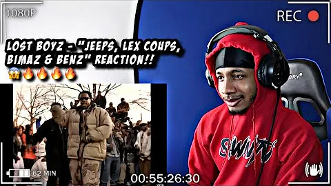Lost Boyz - Jeeps, Lex Coups, Bimaz & Benz | REACTION!! FIREEE!🔥🔥🔥