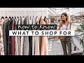Fashion Basics: How to Know What to Shop For and Shop Smart? | by Erin Elizabeth