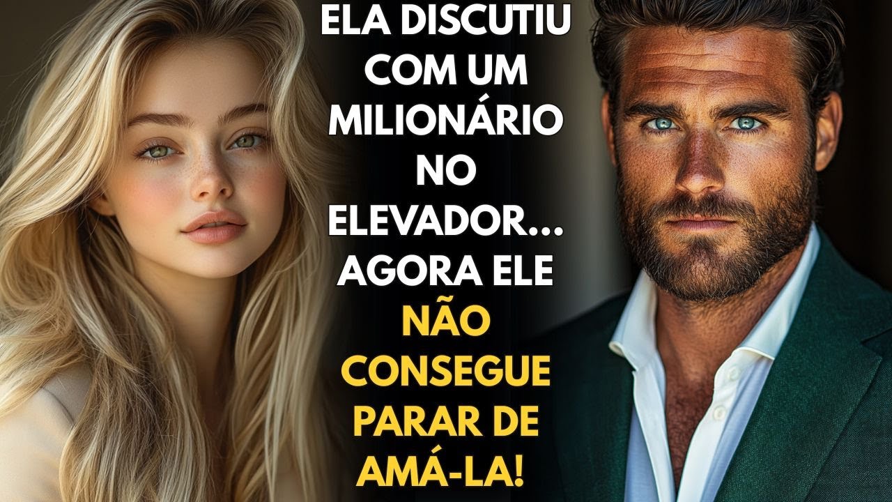 Ela discutiu com um milionário no elevador... Agora ele não consegue parar de amá-la!