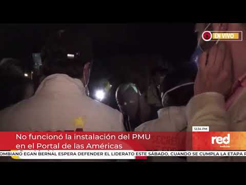 Red+ | No funcionó la instalación del PMU en el Portal de las Américas