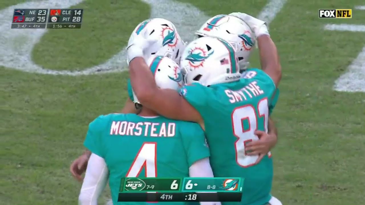 Dolphins clinch playoff berth, beat Cowboys with walkoff field goal