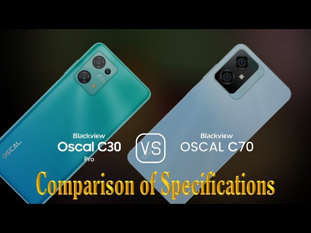 OSCAL C30 Pro Téléphone portable Pas Cher 4G Android 12 6,5 7Go+64Go 5080