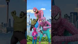 Angry Spider-Man | Tom Holland Dancing with Hulk #shorts #spiderman #hulk