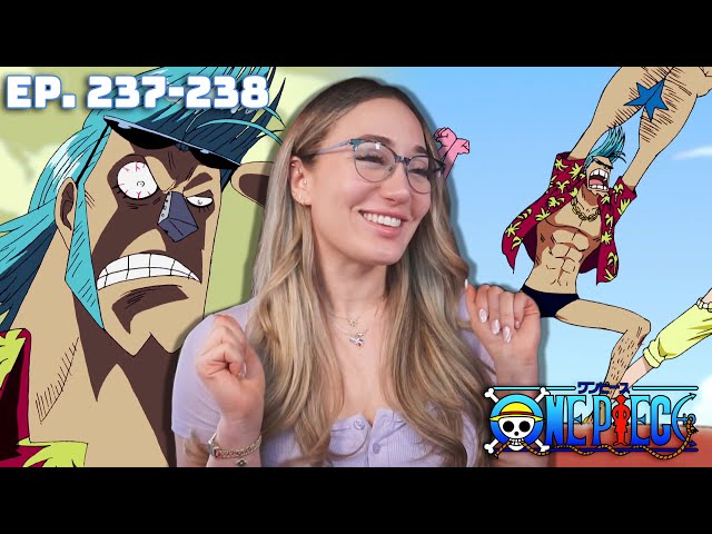 ENTER FRANKY! ONE PIECE Episodes 237 & 238 REACTION! - YouTube