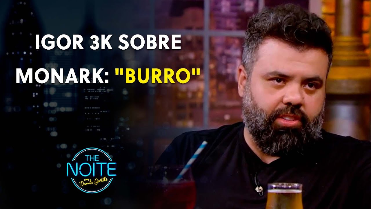 Igor 3K comenta polêmica envolvendo Monark, do Flow Podcast | The Noite (01/05/23)