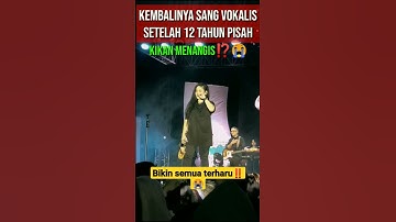 Cokelat Band Konser‼️ Kembalinya Sang Vokalis,Kikan Menangis⁉️#shorts #cokelatband  #konser