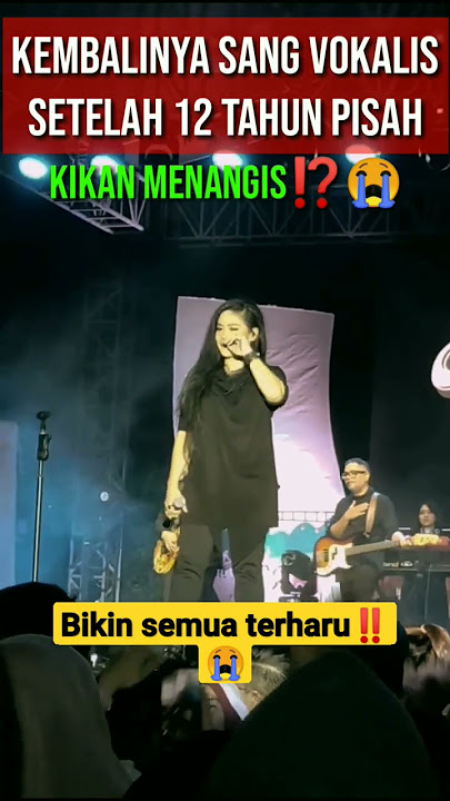Cokelat Band Konser‼️ Kembalinya Sang Vokalis,Kikan Menangis⁉️#shorts #cokelatband  #konser