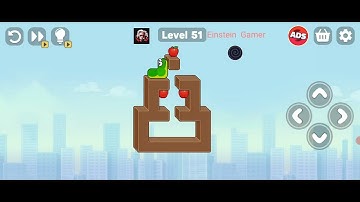 Snake Puzzle Slither to Eat level 51 Walkthrough Solution 