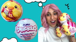 Opening snackles plushies from zuru mini brand | what snackle will we find #snackles