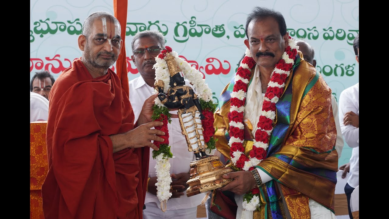 DASANJANEYA TEMPLE OPENING AT PROJECT KAMADHENU, KRISHNA MILK UNION , VEERAVALLI