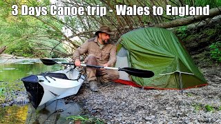 Paddling from Wales to England in a folding Kayak