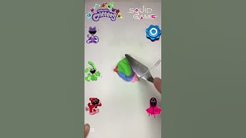 Guess The Mixed Colors Of Squid Game 2 （Part 2） #squidgame2 #squidgame #colormixing #satisfying