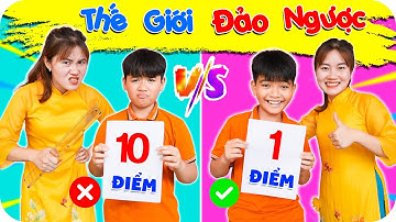 Lớp Học Trong Thế Giới Đảo Ngược ♥ Min Min TV Minh Khoa