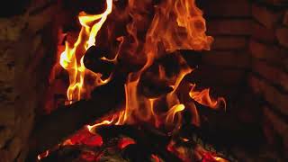 Always Warm  Cozy Fireplace 4K Ambience with Burning Log | Crackling Fire Screensaver for TV ASMR