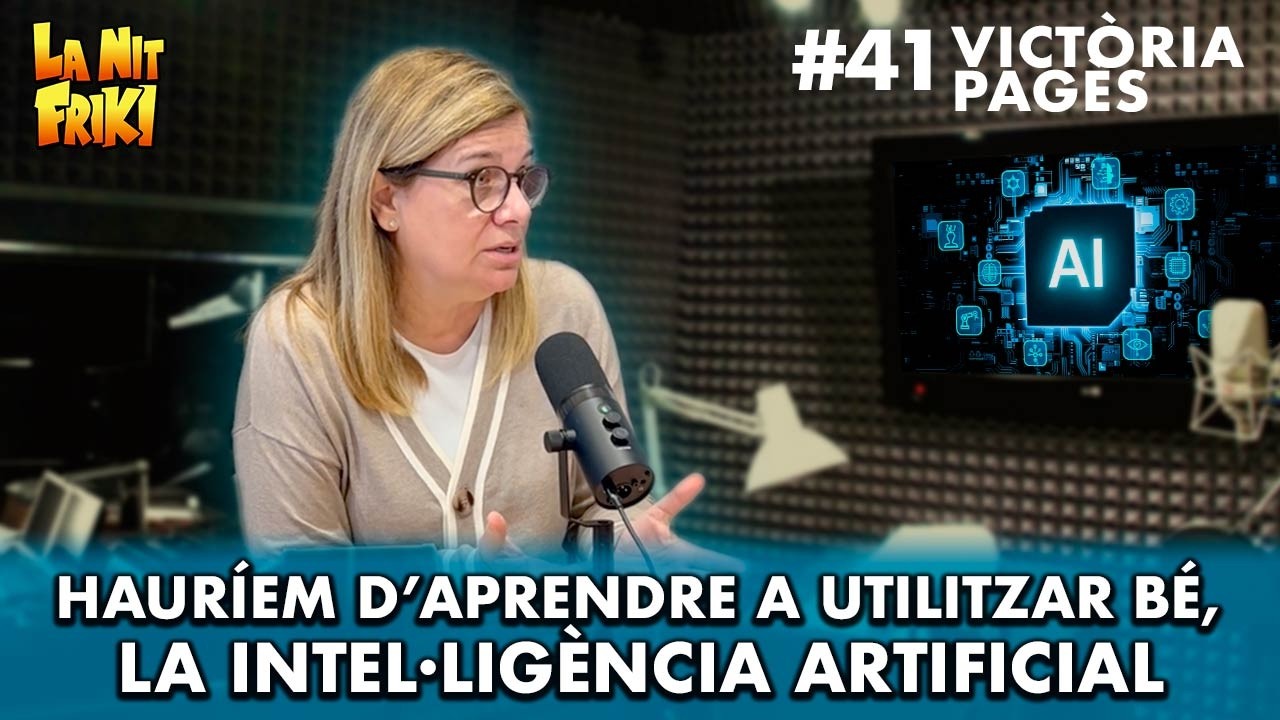 Hem d'aprendre a utilitzar bé, la intel·ligència artificial - VICTÒRIA PAGÈS🎙️