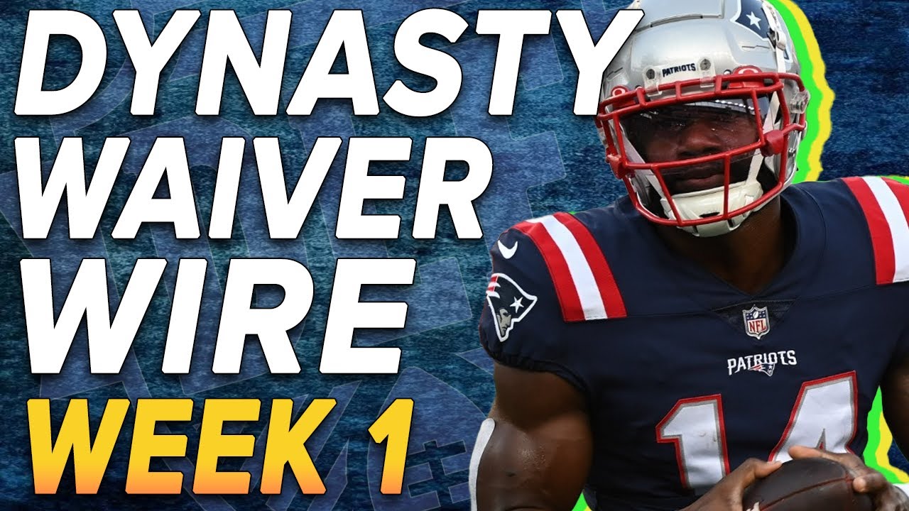MUST ADD Pickups on the Waiver Wire Week 1 2022 Dynasty Fantasy