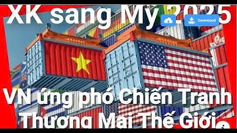 KỊCH BẢN Chiến Tranh Thương Mại tác động tới VN và Xuất Khẩu hàng hoá VN sang Hoa Kỳ 2025