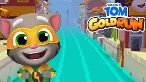 Talking Tom Hero Dash Walkthrough Gameplay Part 05 - Super Tom (iOS, Android) CNR TKG GAMES CHANNEL
