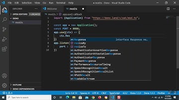 Deno Tutorial #17 -  Deno Oak