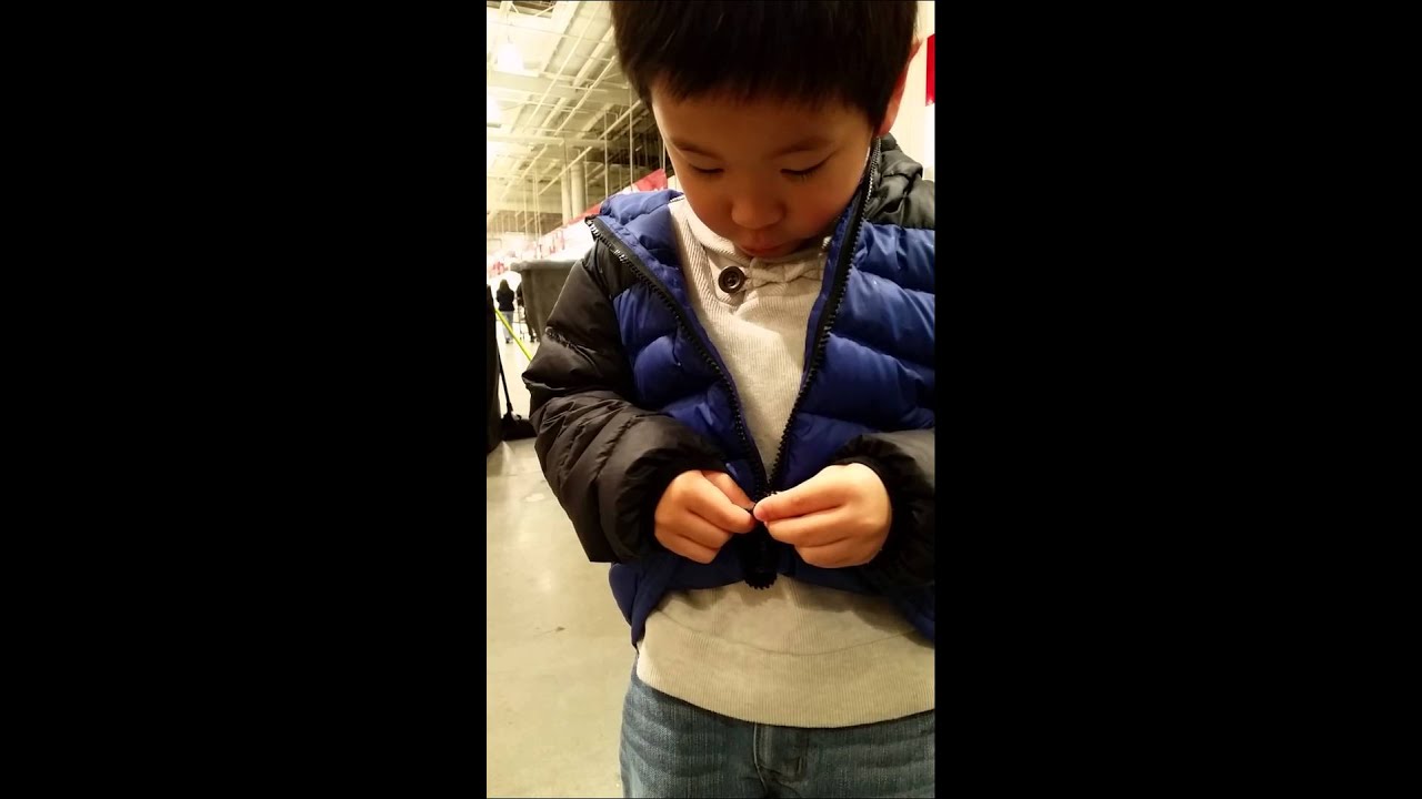 Oscar's tutorial how to zip up your jacket YouTube