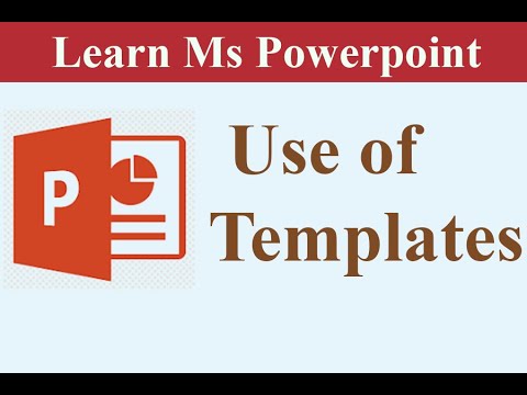 How to Use Template in Ms Powerpoint import template in MS How to Use Template in Ms Powerpoint import template in MS