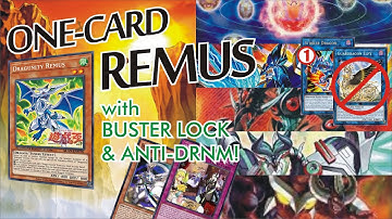 [YGO] 1-CARD REMUS (TCG OK) 5 NEGATES + BUSTER LOCK & ANTI-DARK RULER NO MORE TECH!