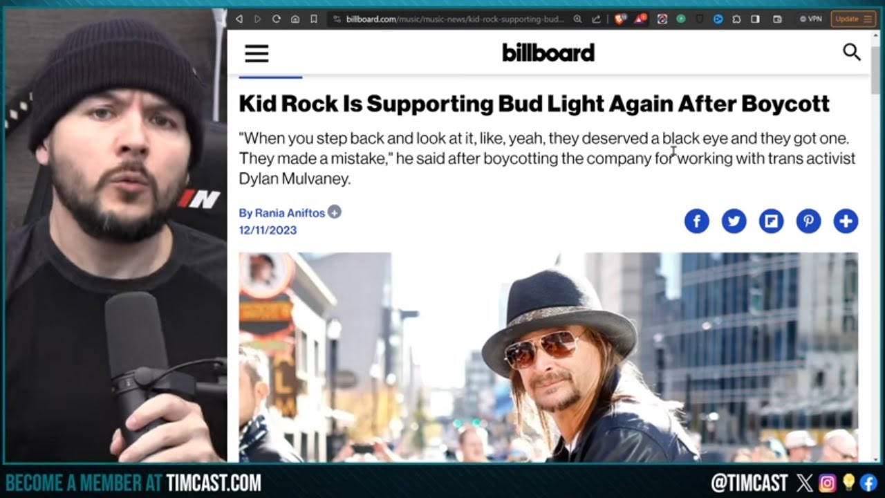 Kid Rock ENDS Bud Light Boycott, Dana White DEFENDS Beer To Tucker Carlson, WE WON THE BATTLE