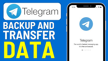 How To Backup Data In Telegram And Transfer Data To Another Device - iPhone/Android