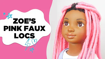 Zoe’s Pink Faux Locs