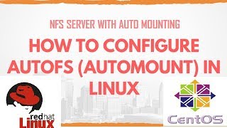 How to configure nfs server with auto mounting (autofs) in centos / redhat / fedora