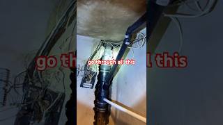 Why not install clean out here? 🤦‍♂️#plumbing #sewerinspection #homeinspection #drainproblems