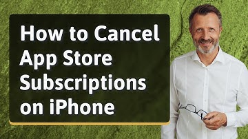 How to Cancel App Store Subscriptions on iPhone