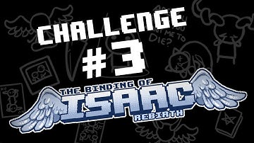 Binding of Isaac: Rebirth Challenge #3 - Head Trauma