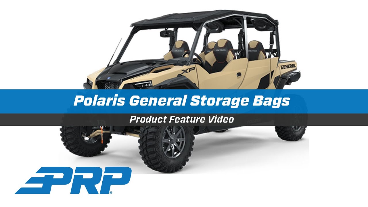 Polaris General / General XP Front Lower Door Bags with Knee Pads