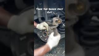 Doing A Rear Brake Pad Install On A 2019 Toyota Camry 4Cyl! #best #car #tutorial Doing A Rear Brake Pad Install On A 2019 Toyota Camry 4Cyl! #best #car #tutorial