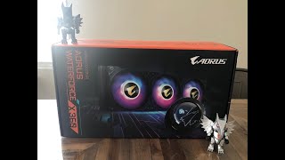 Great tube enlargement - Aorus Waterforce X 360 Unboxing and first impression