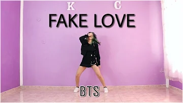 BTS - FAKE LOVE | Dance Cover | Normal & Mirror | Videito por MI CUMPLE 😁✌ | Kenya Chan