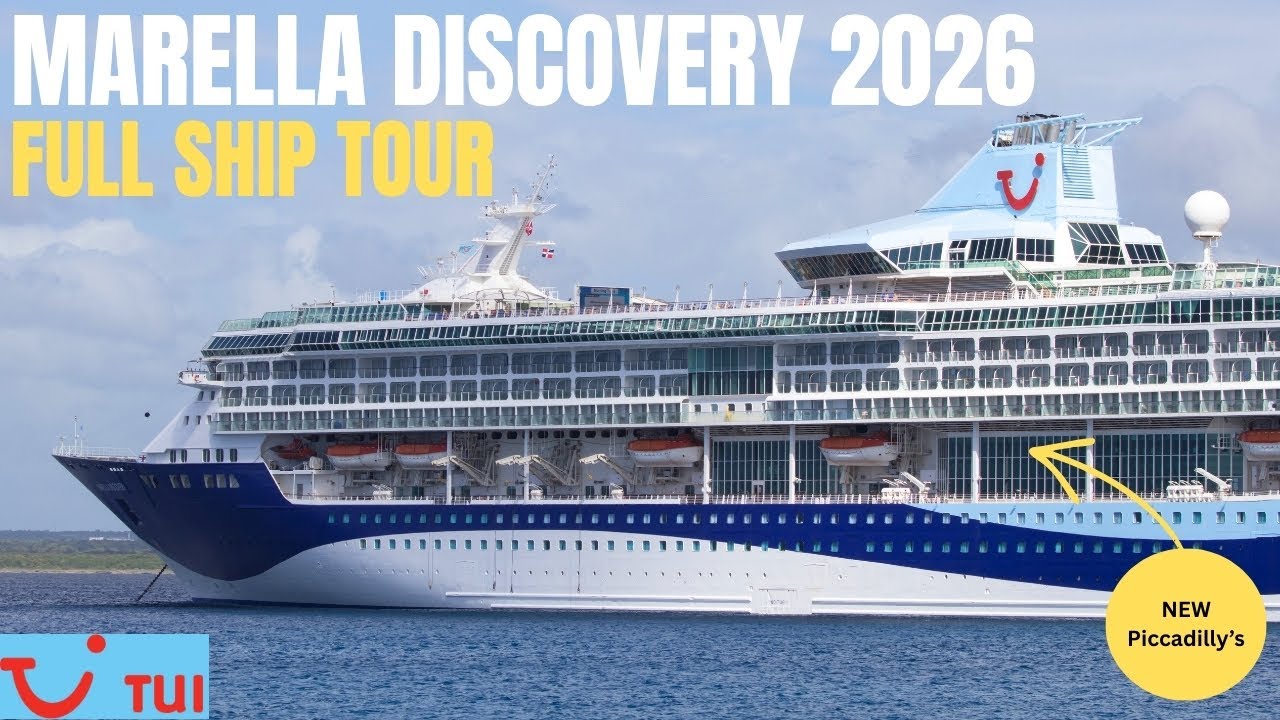 🚢 MARELLA DISCOVERY CRUISE SHIP TOUR 2026 🚢 FULL WALKTHROUGH & NEW PICCADILLY'S RESTAURANT