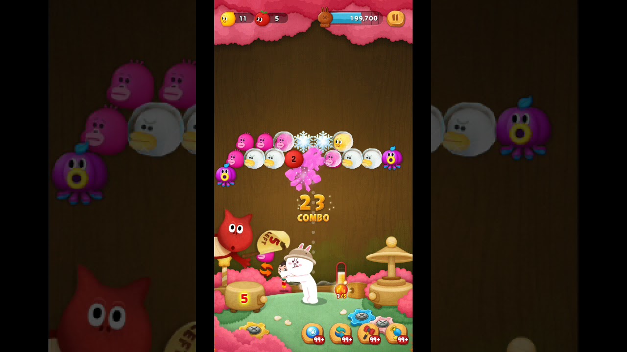 line bubble 2 เพิ่มเปลวไฟ 2022 Update line bubble 2 level 1984