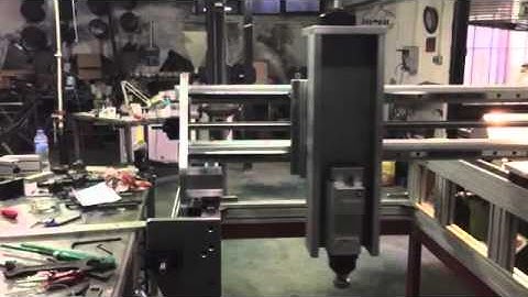 CNC ROUTER X AXIS TEST