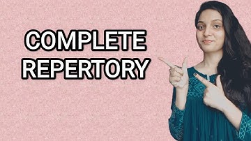||COMPLETE REPERTORY||EXPLAINED WITH HANDWRITTEN NOTES|| ||DR.DEEKSHA||