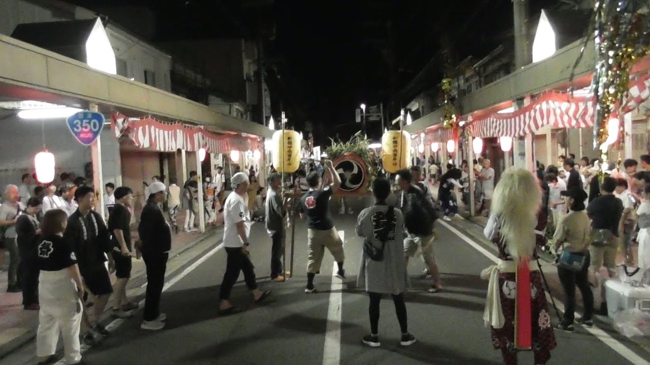 両津川開きを歩いてみた（鬼太鼓競演・大花火）