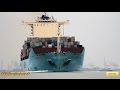 Maersk Lota - Sharp Turn!