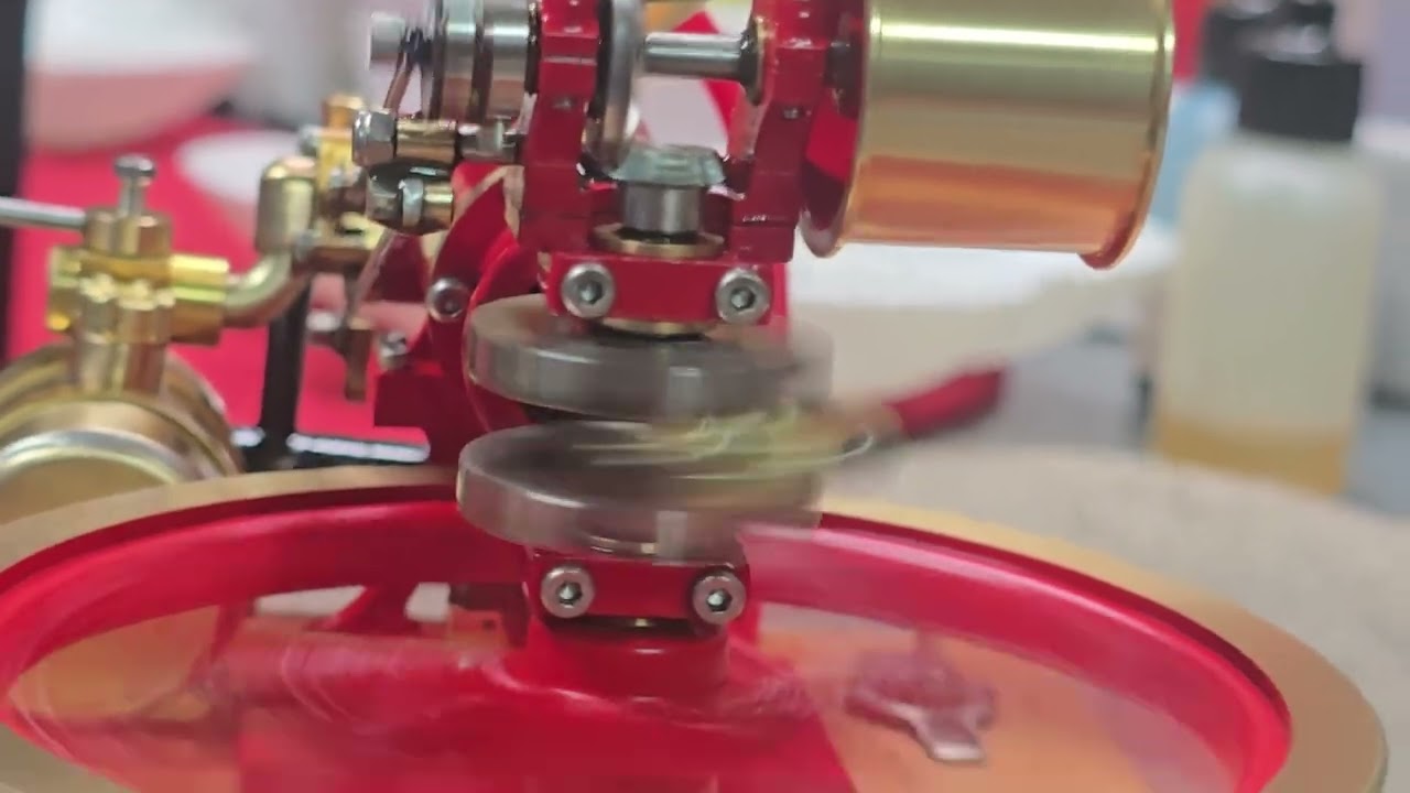 OKMO Benz tiny sophisticated gasoline engine.  Time to run it