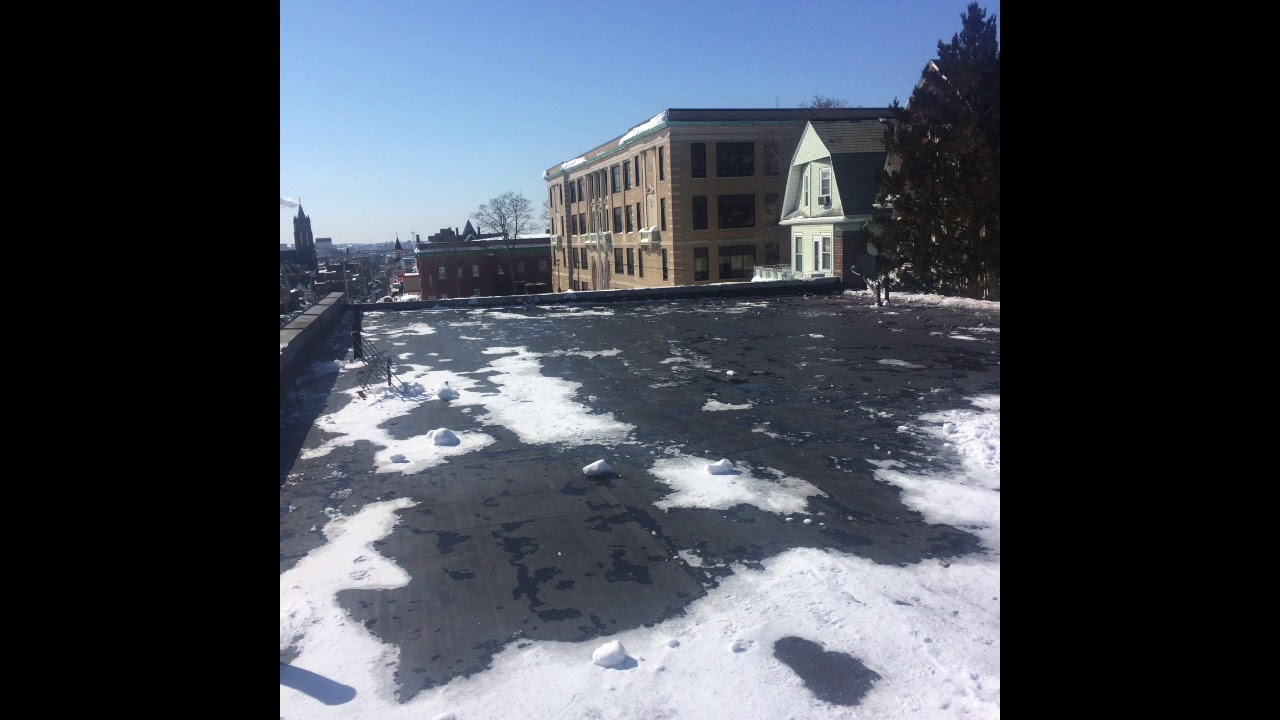 Commercial Roof Snow Removal Services YouTube