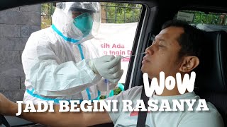 Swab Test Drive-Thru di RS Husada Utama Surabaya. Swab Test Lagi