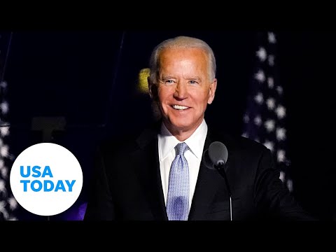 Joe Biden delivers address upon winning enough votes to take White House | USA TODAY