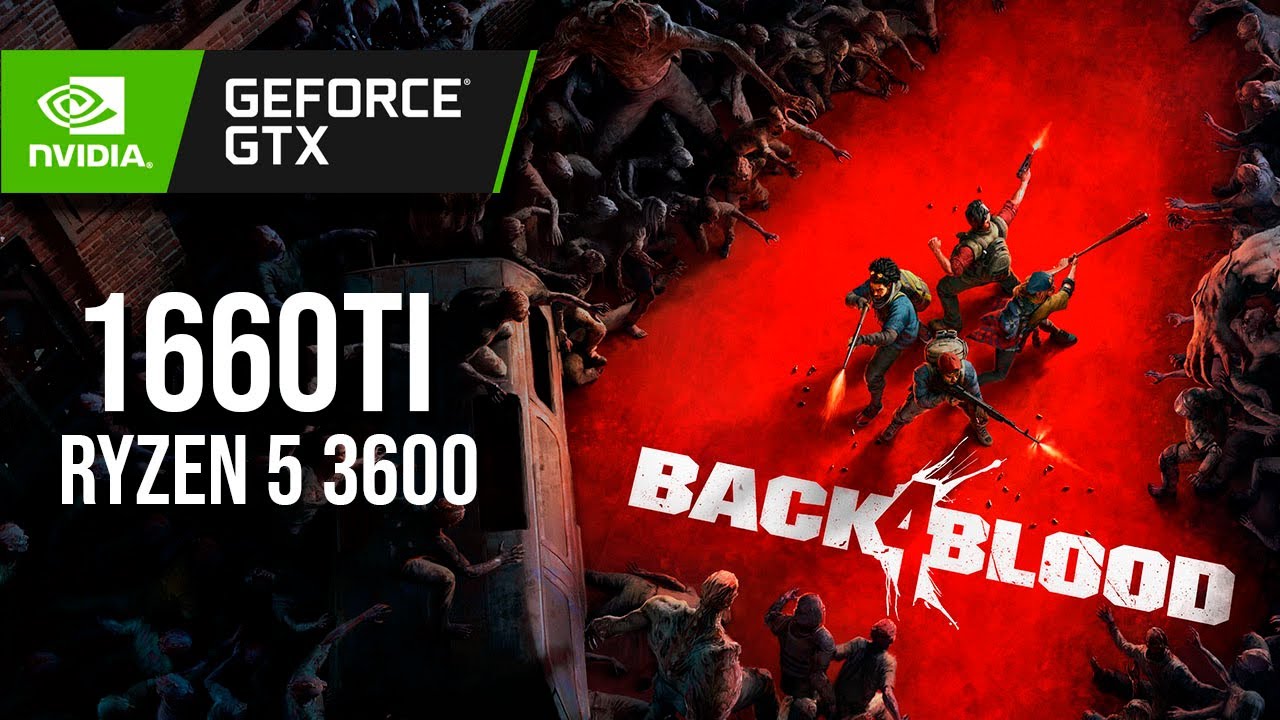 BACK4BLOOD GAMEPLAY - TEST 1660 1OC  - FULL GAMEPLAY NO AUDIO. (RYZEN 5 3600)