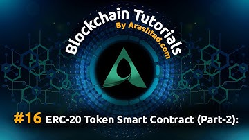 #16 Solidity ERC20 Token Smart Contract - Part 2/3